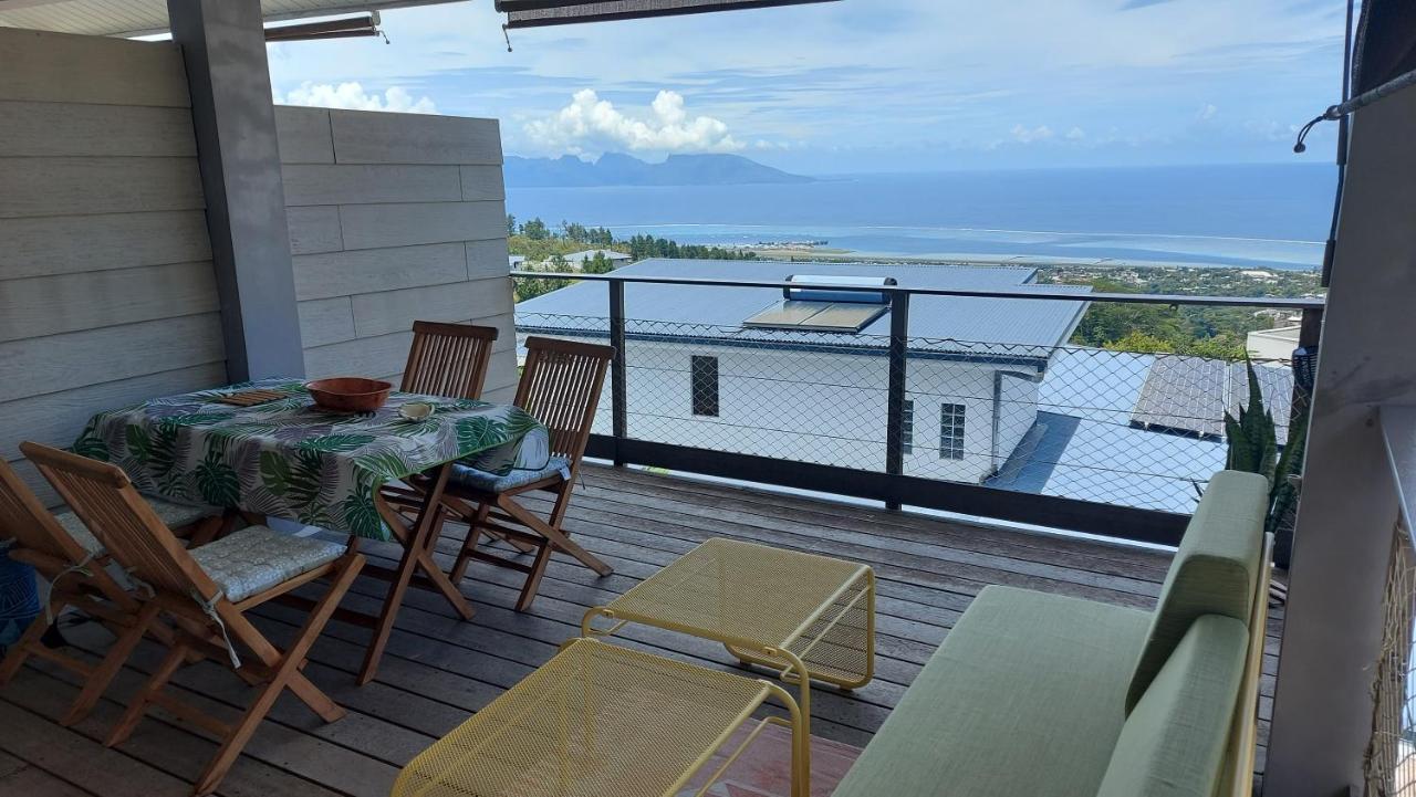 Studio Vaimiti Pour 2 Personnes Vue Mer Et Moorea Faaa Εξωτερικό φωτογραφία