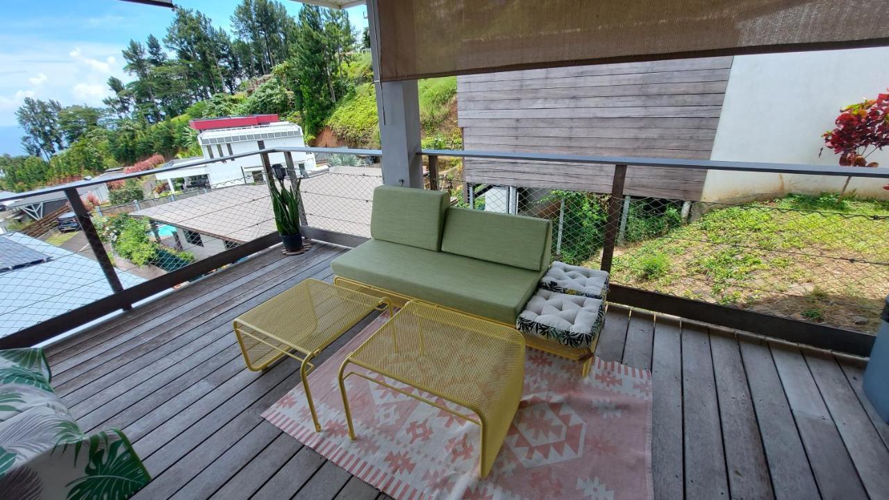 Studio Vaimiti Pour 2 Personnes Vue Mer Et Moorea Faaa Εξωτερικό φωτογραφία