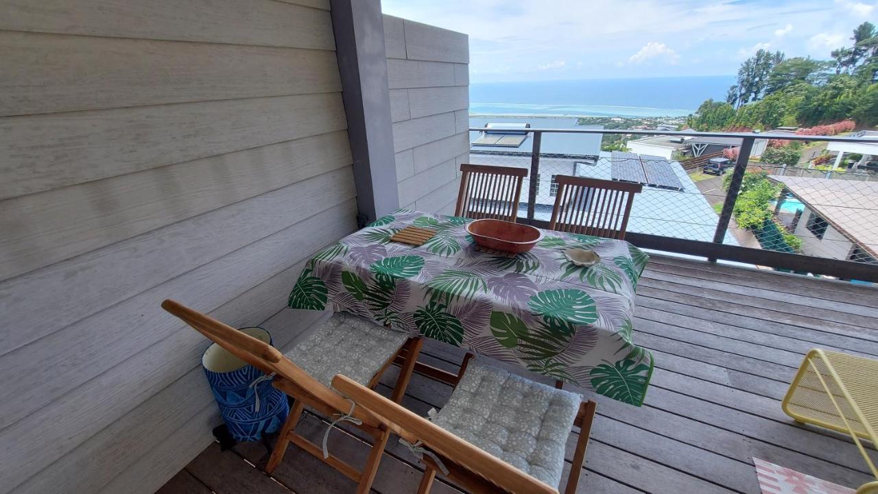 Studio Vaimiti Pour 2 Personnes Vue Mer Et Moorea Faaa Εξωτερικό φωτογραφία